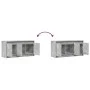 TV-Schrank aus grauem Beton-Ingenieurholz mit LED-Beleuchtung, 100x34x50 cm. von , TV-Möbel - Ref: Foro24-852211, Preis: 78,0...