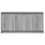 TV-Möbel mit LED-Beleuchtung, Sonoma-Grau aus Holzwerkstoff, 100x34x50 cm. von , TV-Möbel - Ref: Foro24-852213, Preis: 79,32 ...