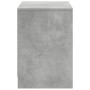 Mueble de TV LED madera ingeniería gris hormigón 100x34x50 cm by , TV Furniture - Ref: Foro24-852218, Price: 103,27 €, Discou...