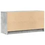 TV-Schrank aus grauem Beton-Ingenieurholz mit LED-Beleuchtung, 100x34x50 cm. von , TV-Möbel - Ref: Foro24-852218, Preis: 101,...