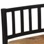 Set mesa alta y taburetes 7 pzas madera maciza mango y metal by , Furniture sets for kitchens and dining rooms - Ref: Foro24-...
