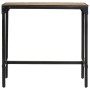 Hocher Tisch-Set und 5-teilige Hocker aus massivem Mangoholz und Metall. von , Möbelsets für Küchen und Esszimmer - Ref: Foro...
