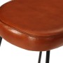 Hocher Tisch-Set und 5-teilige Hocker aus massivem Mangoholz und Metall. von , Möbelsets für Küchen und Esszimmer - Ref: Foro...