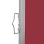Ausziehbare Seitenmarkise für Terrasse, rot, 170 x 1200 cm von vidaXL, Sonnenschirme - Ref: Foro24-313398, Preis: 157,07 €, R...