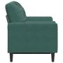Sofá de 2 plazas con cojines terciopelo verde oscuro 120 cm by , Sofas - Ref: Foro24-3278211, Price: 255,93 €, Discount: %