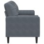 Sofá de 3 plazas con cojines terciopelo gris oscuro 180 cm von , Sofas - Ref: Foro24-3278230, Preis: 272,43 €, Rabatt: %