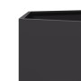 Sechseckige Pflanzgefäße 2 Stück Schwarz Stahl 46x40x45 cm von , Töpfe und Pflanzgefäße - Ref: Foro24-851109, Preis: 90,01 €,...