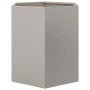 Sechseckiger Pflanzkübel aus Edelstahl 46x40x45 cm von , Töpfe und Pflanzgefäße - Ref: Foro24-851116, Preis: 50,51 €, Rabatt: %