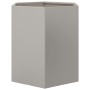 Sechseckiger Pflanzkübel aus Edelstahl 46x40x45 cm von , Töpfe und Pflanzgefäße - Ref: Foro24-851116, Preis: 50,51 €, Rabatt: %