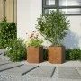 Jardineras hexagonales 46x40x45 cm acero desgastado by , Pots and planters - Ref: Foro24-851121, Price: 76,70 €, Discount: %