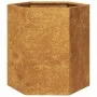 Jardineras hexagonales 46x40x45 cm acero desgastado by , Pots and planters - Ref: Foro24-851121, Price: 76,70 €, Discount: %