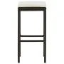 Küchenhocker mit Kissen 6 Stück braunes synthetisches Rattan von vidaXL, Küchenhocker - Ref: Foro24-313448, Preis: 184,20 €, ...