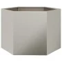Jardinera hexagonal 69x60x45 cm acero desgastado by , Pots and planters - Ref: Foro24-851128, Price: 64,52 €, Discount: %