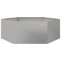 Sechseckiges Pflanzgefäß aus Edelstahl, 138x120x45 cm. von , Töpfe und Pflanzgefäße - Ref: Foro24-851140, Preis: 143,29 €, Ra...