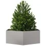 Sechseckiges Pflanzgefäß aus Edelstahl, 138x120x45 cm. von , Töpfe und Pflanzgefäße - Ref: Foro24-851140, Preis: 143,29 €, Ra...