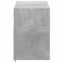 Mueble de TV de pared con luces LED gris hormigón 100x31x45 cm de , Muebles TV - Ref: Foro24-852337, Precio: 67,71 €