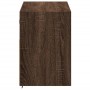 Mueble de TV de pared con luces LED marrón roble 100x31x45 cm by , TV Furniture - Ref: Foro24-852340, Price: 73,52 €, Discoun...