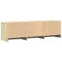Mueble de TV LED madera de ingeniería roble Sonoma 140x34x40 cm by , TV Furniture - Ref: Foro24-852245, Price: 92,57 €, Disco...