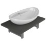 Set of 2-piece bathroom furniture, ceramic oak by , Bathroom furniture - Ref: Foro24-279333, Price: 121,61 €, Discount: %