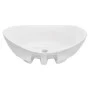 Zweiteiliges Badezimmermöbelset aus Keramik und Eichenholz. von , Badezimmermöbel - Ref: Foro24-279333, Preis: 127,16 €, Raba...