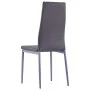 Siebenteiliges Esszimmer-Set, bestehend aus einem Esstisch und Stühlen in Grau. von , Möbelsets für Küchen und Esszimmer - Re...