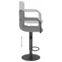 Taburete de cocina de terciopelo gris claro de , Taburetes de cocina - Ref: Foro24-334648, Precio: 84,57 €, Descuento: %