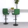 Küchenhocker, 2 Stück, dunkelgrünes Samtgewebe von , Küchenhocker - Ref: Foro24-334662, Preis: 141,44 €, Rabatt: %