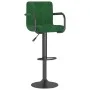 Küchenhocker, 2 Stück, dunkelgrünes Samtgewebe von , Küchenhocker - Ref: Foro24-334662, Preis: 141,44 €, Rabatt: %