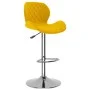 Taburetes de cocina 2 unidades terciopelo amarillo mostaza de , Taburetes de cocina - Ref: Foro24-334918, Precio: 145,89 €, D...