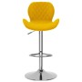 Küchenhocker, 2 Stück, Senfgelbes Samtgewebe. von , Küchenhocker - Ref: Foro24-334918, Preis: 148,26 €, Rabatt: %