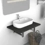 Gray bathroom cabinet 60x40x16.3 cm by , Bathroom furniture - Ref: Foro24-283806, Price: 39,89 €, Discount: %