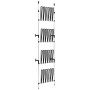 Teleskopstiefelständer mit Aluminiumstangen von , Schuhregale und Schuhorganisatoren - Ref: Foro24-321110, Preis: 61,42 €, Ra...