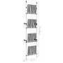 Telescopic boot rack with aluminum bars by , Shoe racks and shoe organizers - Ref: Foro24-321110, Price: 63,63 €, Discount: %