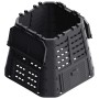 Compostador de jardín negro 93,3x93,3x80 cm 480 L de , Compostadores - Ref: Foro24-146276, Precio: 85,89 €, Descuento: %