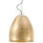 Round industrial hanging lamp 25 W brass 42 cm E27 by , Lamps - Ref: Foro24-320556, Price: 87,08 €, Discount: %