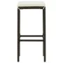 Küchenhocker mit Kissen 2 Stück synthetisches Rattan braun von vidaXL, Küchenhocker - Ref: Foro24-313439, Preis: 50,76 €, Rab...
