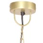 Round industrial hanging lamp 25 W brass 42 cm E27 by , Lamps - Ref: Foro24-320556, Price: 88,35 €, Discount: %