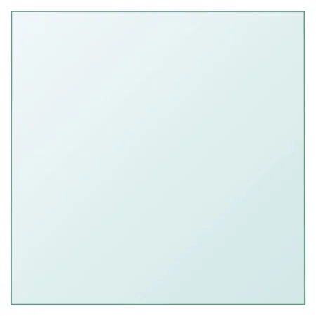 Tempered glass table surface, transparent, 40x40 cm by , Table tops - Ref: Foro24-345071, Price: 33,17 €, Discount: %