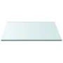 Tempered glass table surface, transparent, 40x40 cm by , Table tops - Ref: Foro24-345071, Price: 33,17 €, Discount: %