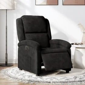 Sillón reclinable eléctrico de terciopelo negro de , Sillones - Ref: Foro24-3204284, Precio: 250,16 €, Descuento: %