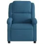 Sillón reclinable de masaje eléctrico terciopelo azul de , Sillones - Ref: Foro24-3204299, Precio: 276,12 €, Descuento: %