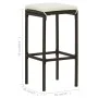 Küchenhocker mit Kissen 2 Stück synthetisches Rattan braun von vidaXL, Küchenhocker - Ref: Foro24-313439, Preis: 50,76 €, Rab...