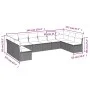Set of 10-piece garden sofas with light gray synthetic rattan cushions by , Garden sets - Ref: Foro24-3249931, Price: 638,05 ...