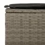 3-piece garden sofa set with gray synthetic rattan cushions by , Garden sets - Ref: Foro24-365827, Price: 287,99 €, Discount: %