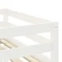 Cama alta para niños con cortinas madera pino rosa 80x200 cm de , Camas y somieres - Ref: Foro24-3283813, Precio: 172,09 €, D...