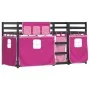 Bunk bed with solid pine wood curtains 90x190 cm by , Beds and slatted bases - Ref: Foro24-3283885, Price: 209,97 €, Discount: %
