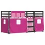 Bunk bed with solid pine wood curtains 90x190 cm by , Beds and slatted bases - Ref: Foro24-3283885, Price: 209,97 €, Discount: %