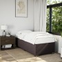 Boxspring-Bett mit dunkelbraunem Stoffmatratze 90x190 cm. von , Betten und Lattenroste - Ref: Foro24-3285098, Preis: 356,57 €...