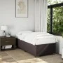 Boxspring-Bett mit dunkelbraunem Stoffmatratze 90x190 cm. von , Betten und Lattenroste - Ref: Foro24-3285098, Preis: 295,72 €...
