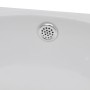 Waschbecken mit Hahnloch und weißem Keramiküberlauf von vidaXL, Sinkt - Ref: Foro24-140698, Preis: 61,50 €, Rabatt: %